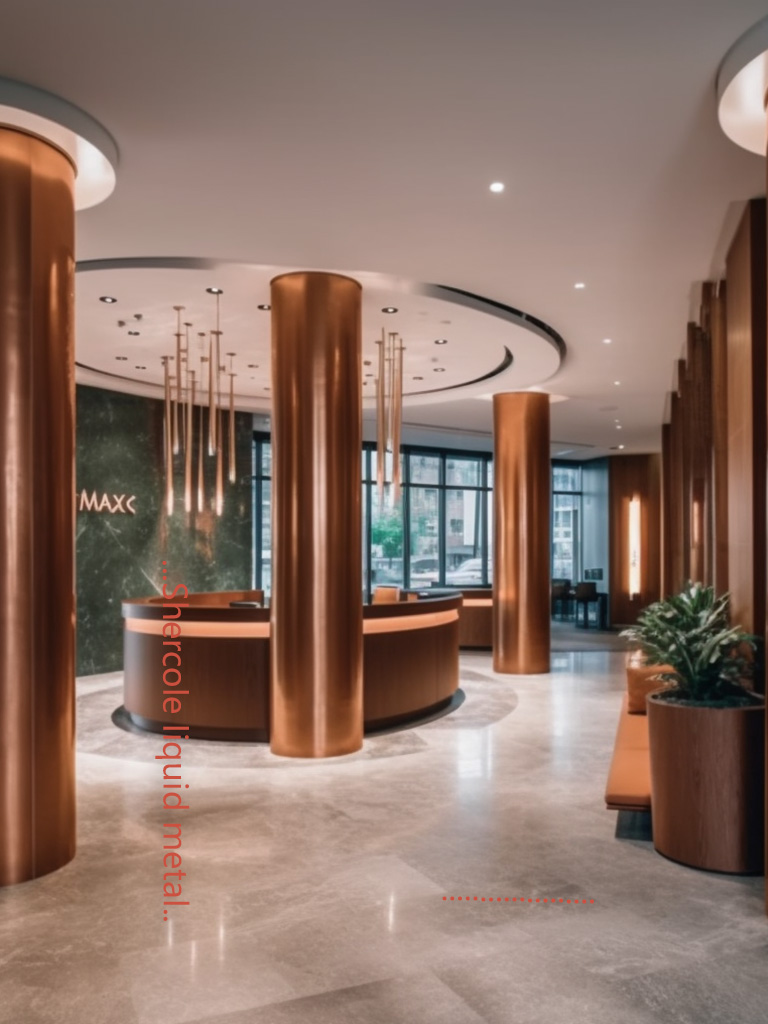 液態(tài)金屬能應用到商業(yè)空間哪方面裝飾？