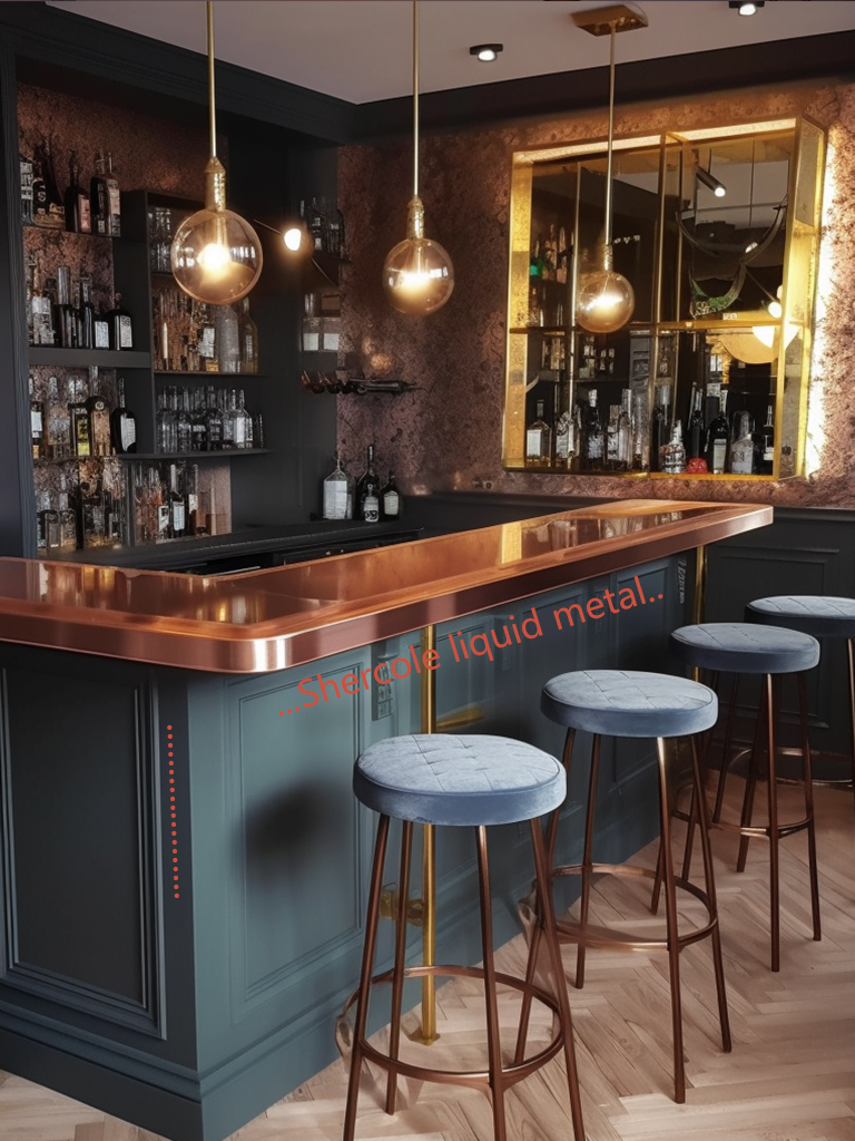 液態(tài)金屬能應用到餐廳哪方面裝飾？